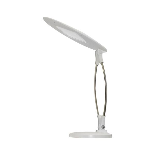 Настольная лампа ЭСПЕЛЛО TOUCH [DIMMER/USB/MIRROR 31*18*39 белая LED 5.4w]