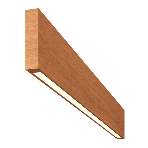 Светильник Wooden 20 из массива (груша) длина 800мм высота не менее 100мм 3000К, 8Вт W20-GRUSHA-80-10