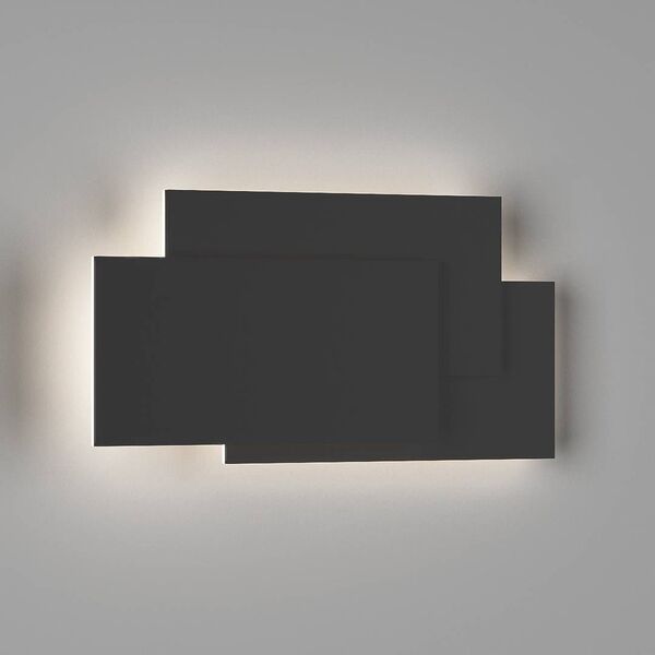 Настенный светильник SHADE, Черный, 12Вт, 3000K, IP20, GW-6809-12-BL-WW