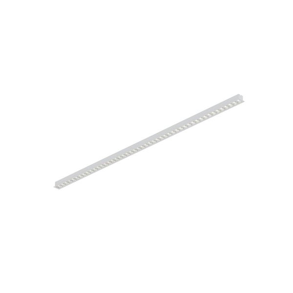 Donolux Led св-к встраиваемый, 48W, 1289,2х48мм, H36мм, 3900Lm, 34°, 3000К, IP20, корпус белый, белые модули, блок питания AC/DC 24V в комплекте