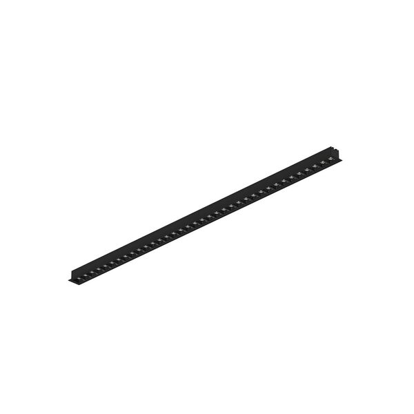 Donolux Led св-к встраиваемый, 36W, 971,2х48мм, H36мм, 2775Lm, 48°, 3000К, IP20, корпус черный, черные модули, блок питания AC/DC 24V в комплекте