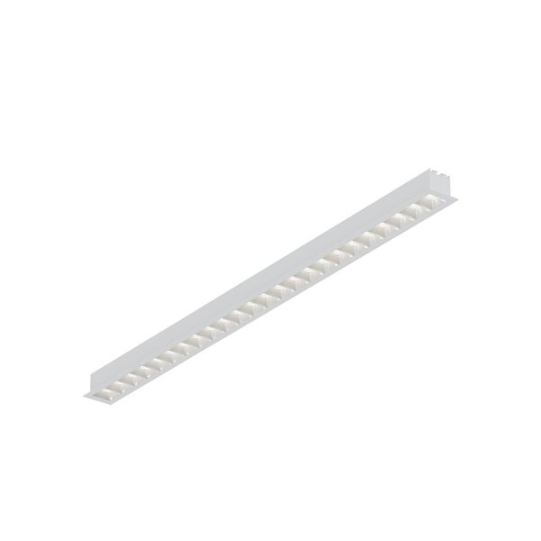 Donolux Led св-к встраиваемый, 24W, 653,2х48мм, H36мм, 1950Lm, 34°, 3000К, IP20, корпус белый, белые модули, блок питания AC/DC 24V в комплекте