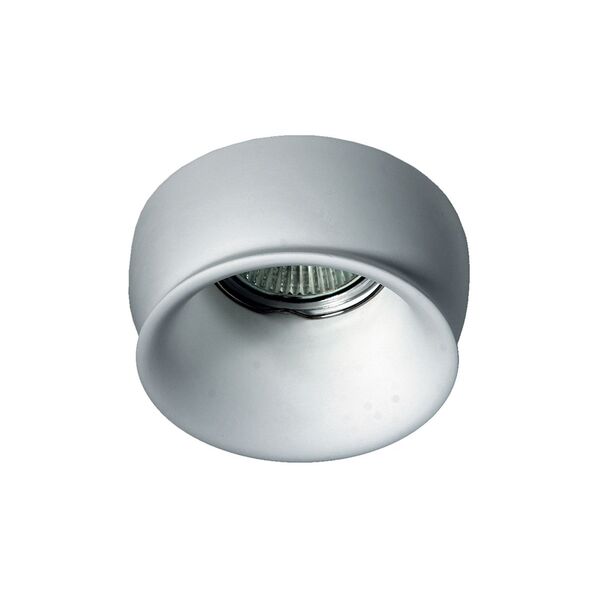 Светильник встраиваемый Donolux [гипсовый, белый D 89 H 37 мм, галог. лампа MR16 50W GU5,3]