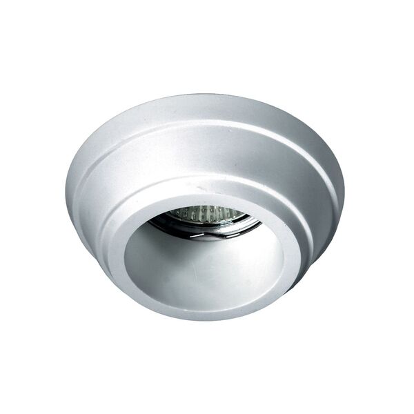 Светильник встраиваемый Donolux [гипсовый, белый D 90 H 34 мм, галог. лампа MR16 50W GU5,3]