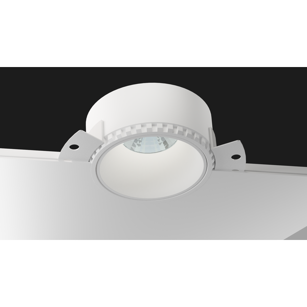 Светильник Donolux встраиваемый [MR16, LED, GU10, IP20, Матовый белый (RAL9003), D85, H55 мм. Монтаж. D85мм, без лампы]