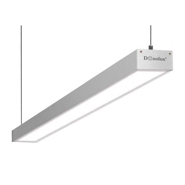 Donolux подвесной светодиодный светильник, 57,6 Ватт, 3960Lm, 3000К, IIP20, 70х35х1500 мм