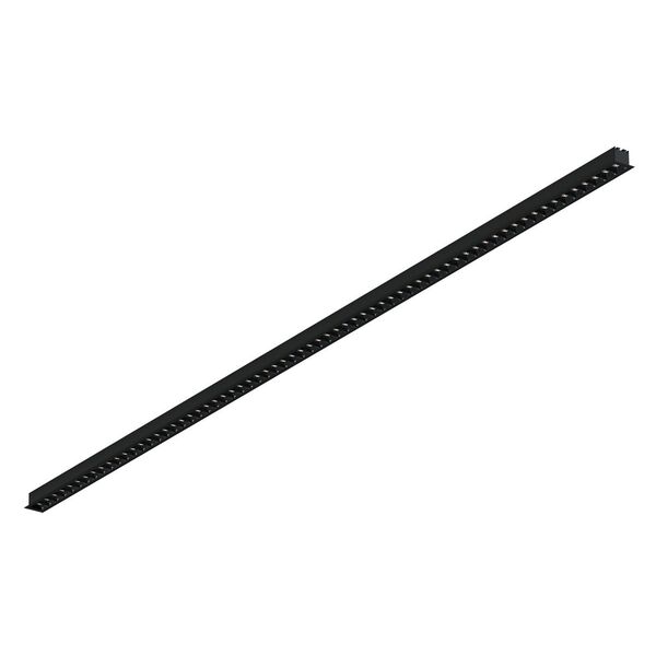 Donolux Led св-к встраиваемый, 66W, 1766х48мм, H36мм, 5082Lm, 48°, 3000К, IP20, корпус черный, черные модули, блок питания AC/DC 24V в комплекте