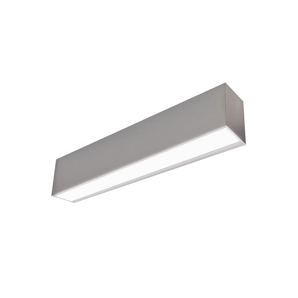 Donolux Led св-к настенный, 57,6W, 1000х42,3мм, H90мм, 2640/2640Lm,4000К, IP20, корпус алюминий, блок питания AC/DC 24V в комплекте