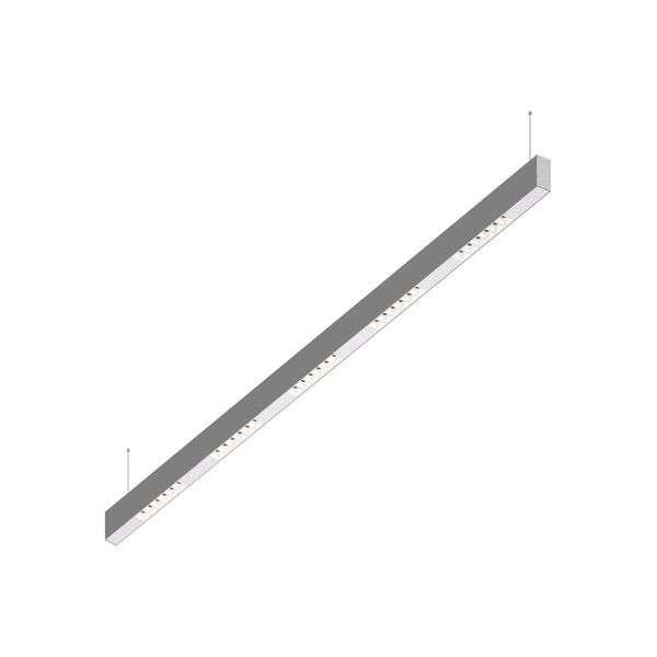 Donolux Led св-к подвесной, 30W, 1502х32мм, H71,5мм, 2315Lm, 48°, 3000К, IP20, корпус алюминий, белые модули, белый декор, блок питания AC/DC 24V в комплекте