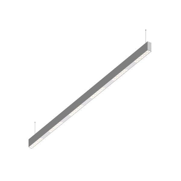 Donolux Led св-к подвесной, 36W, 1502х32мм, H71,5мм, 2925Lm, 34°, 3000К, IP20, корпус алюминий, белые модули, белый декор, блок питания AC/DC 24V в комплекте