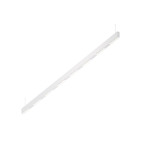 Donolux Led св-к подвесной, 48W, 2002х32мм, H71,5мм, 3900Lm, 34°, 3000К, IP20, корпус белый, белые модули, белый декор, блок питания AC/DC 24V в комплекте