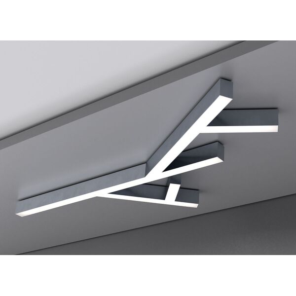 Donolux накладной светодиодный светильник, 115 Ватт, 7920Lm, 3000К, IP20, 759х1300мм, H73мм, Алюминий