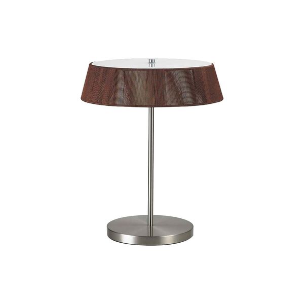 Donolux Modern настольная лампа, RIGA [хлопчатобумажные нити цвета мокко, диам 40 см, выс 46 см, 3хE14 30W]