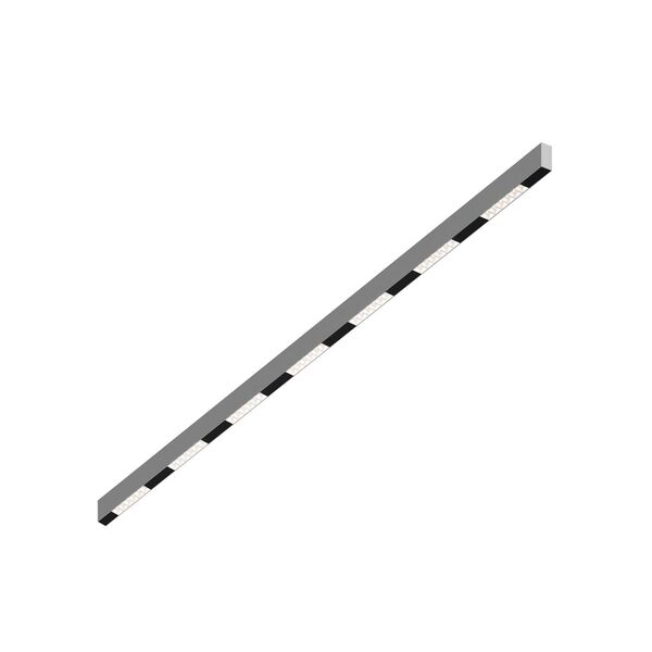 Donolux Led св-к накладной, 42W, 2002х32мм, H71,5мм, 3415Lm, 34°, 3000К, IP20, корпус алюминий, белые модули, черный декор, блок питания AC/DC 24V в комплекте