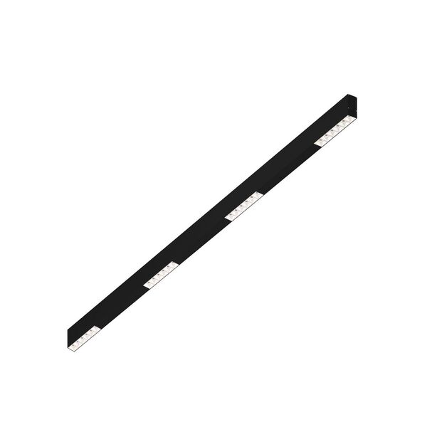 Donolux Led св-к накладной, 24W, 1502х32мм, H71,5мм, 1745Lm, 34°, 3000К, IP20, корпус черный, белые модули, черный декор, блок питания AC/DC 24V в комплекте