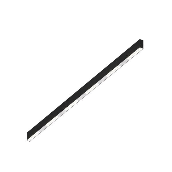 Donolux Led св-к накладной, 36W, 1502х32мм, H71,5мм, 2925Lm, 34°, 3000К, IP20, корпус черный, белые модули, белый декор, блок питания AC/DC 24V в комплекте