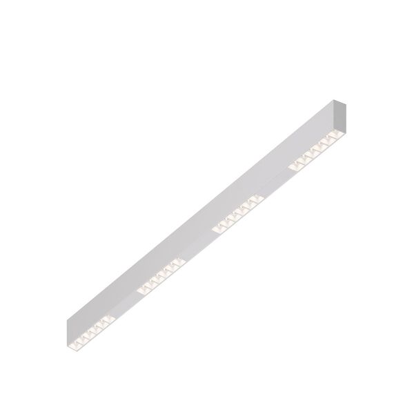 Donolux Led св-к накладной, 24W, 1002х32мм, H71,5мм, 1950Lm, 34°, 3000К, IP20, корпус белый, белые модули, белый декор, блок питания AC/DC 24V в комплекте