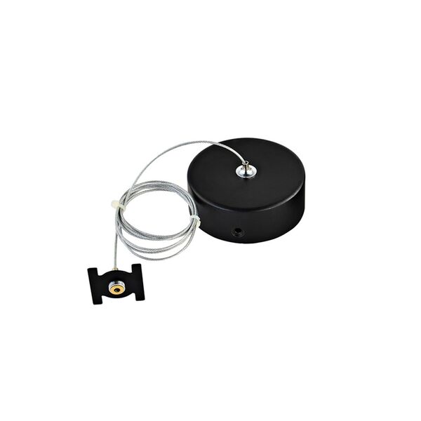 Donolux Комплект подвесной для магнитного шинопровода. Цвет черный, D80 мм, L1500мм