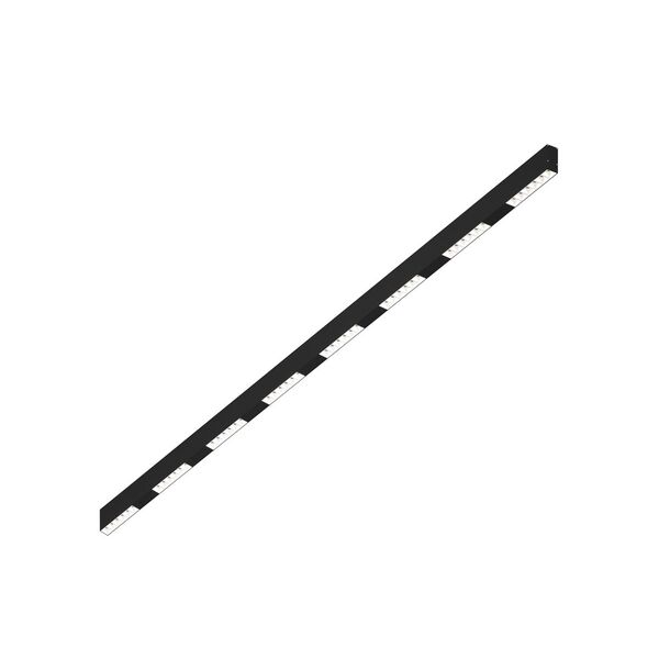 Donolux Led св-к накладной, 48W, 2002х32мм, H71,5мм, 3705Lm, 48°, 3000К, IP20, корпус черный, белые модули, черный декор, блок питания AC/DC 24V в комплекте