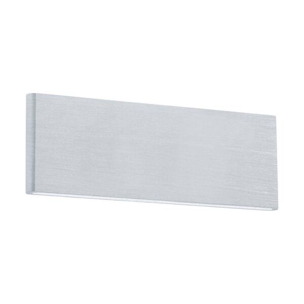 Светодиодное бра СLIMENE [2х4,2W(LED), L80, H255, алюминий шлифованный/акрил, белый]