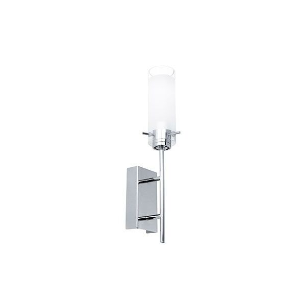 бра AGGIUS, [1X6W (LED), хром/стекло]