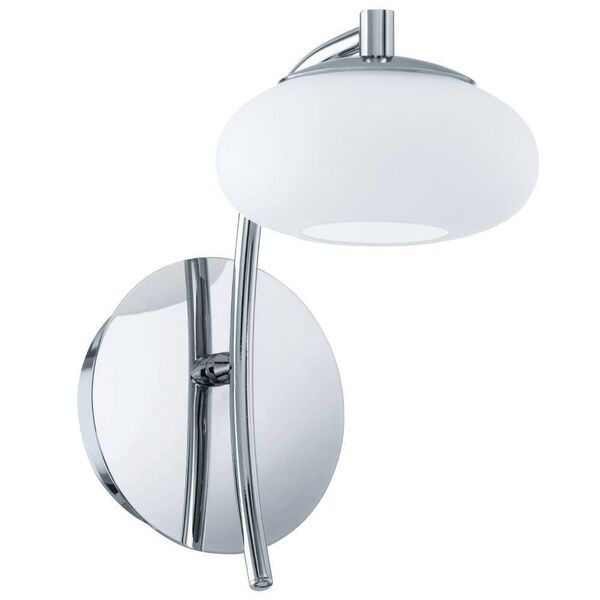 Светодиодное бра ALEANDRO [1х6W (LED), H210, хром/опаловое стекло]