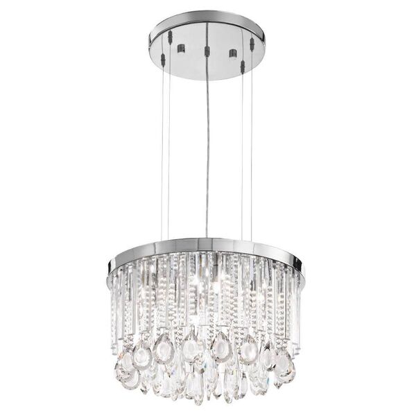 Люстра CALAONDA [7х33W(G9), ?500, H1100, хром/хрусталь]