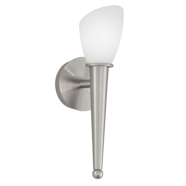 Светодиодное бра MARA 2 [1х2,5W(G9), L85, H240, сталь, хром/сатиновое стекло, белый]