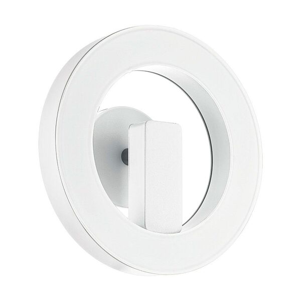 Светодиод. бра ALVENDRE c пультом ДУ и димм. [19W(LED), 2100lm, ?220, A100, сталь, белый, хром/пластик, белый]