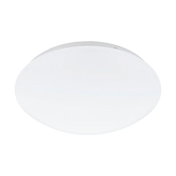 Светодиод. люстра GIRON -M [c датчиком дв-я., 18W (LED), 300, сталь, белый/пластик, белый]