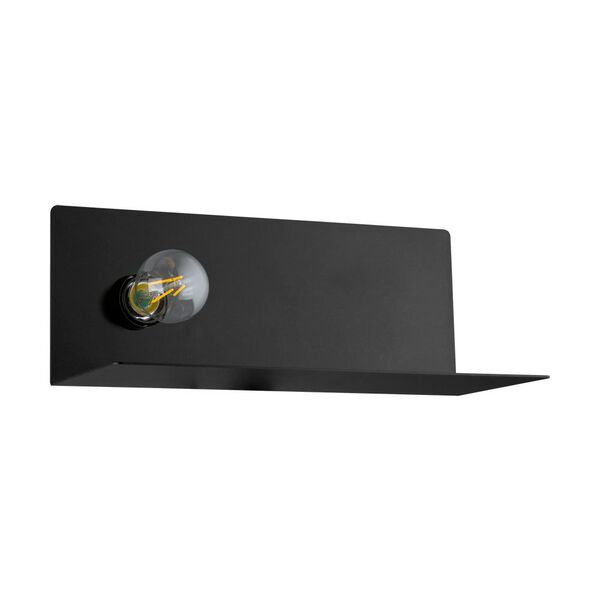 Бра CIGLIE c USB-разъемом, [1х60W (E27), L350, H140, A185, cталь, черный]