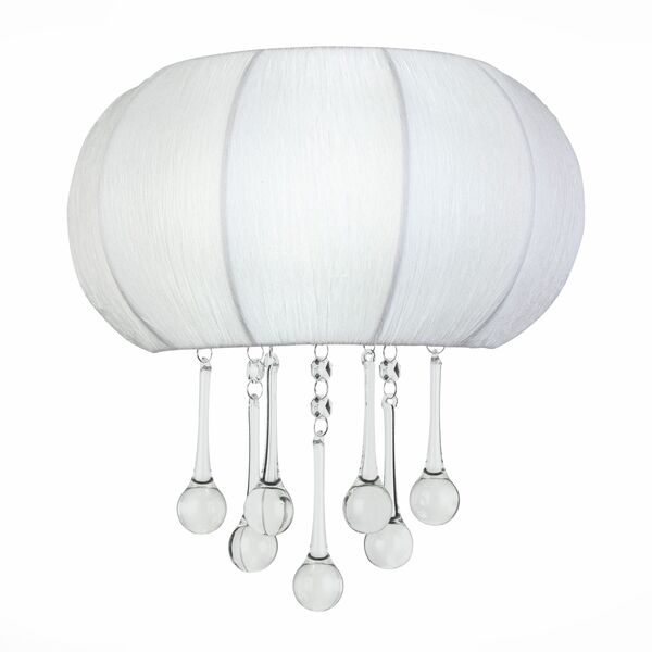 Бра ST Luce Preferita  [Хром/Белый, Бесцветный E14 2*40W]