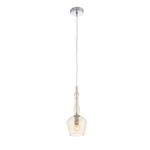 Подвесной светильник ST Luce Biorno [Хром/Янтарный E14 1*40W]