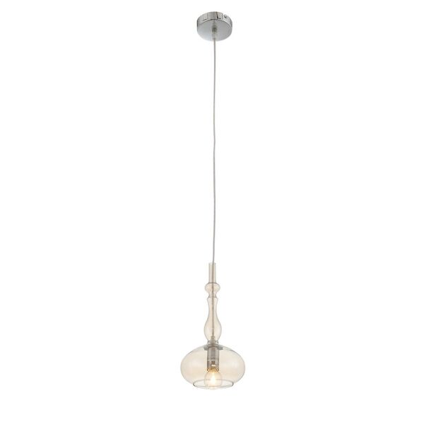 Люстра ST-Luce Biorno [Хром/Янтарный E14 1*40W]