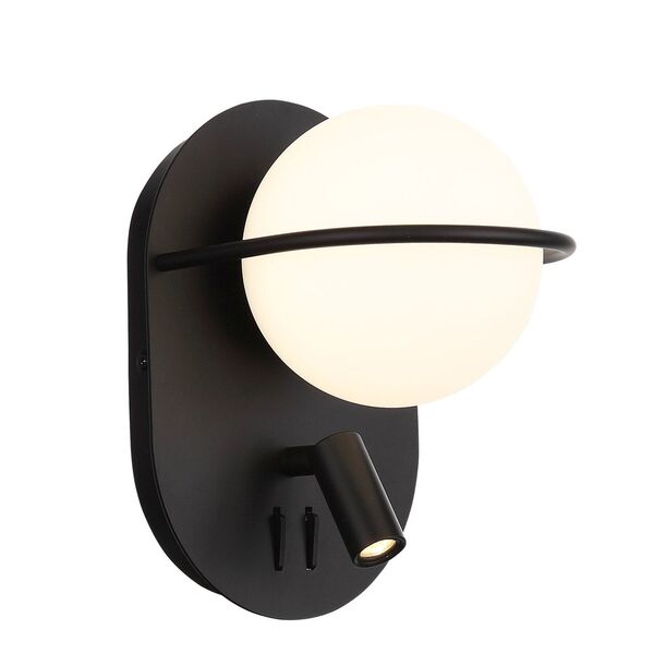 Бра ST Luce Donolo [Черный/Белый LED 1+1*8+3W]