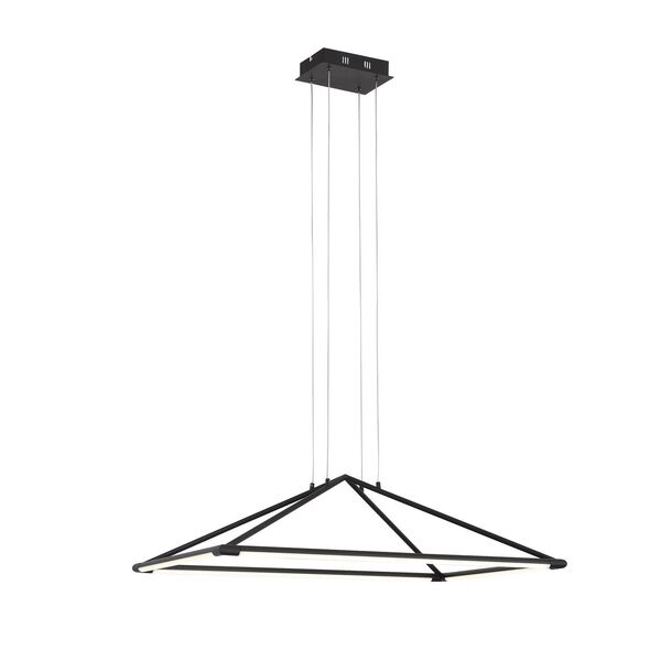 Люстра подвесная ST-Luce Imogine [Черный/Черный, Белый LED 4*7,8W]