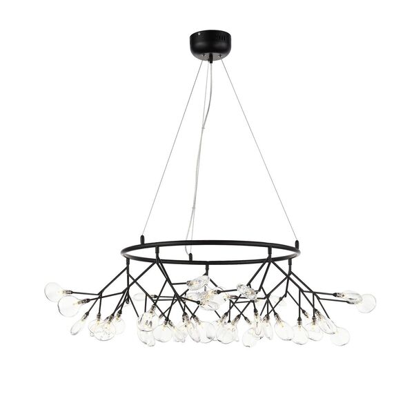 Люстра подвесная ST-Luce Riccardo [Черный/Прозрачный G4 45*1,5W]