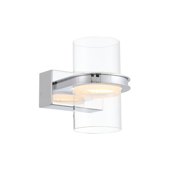 Настенный светильник ST LUCE Biciere [Хром/Прозрачный LED 1*6W]