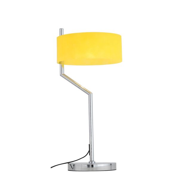 Настольная лампа ST-Luce Foresta [Хром/Желтый E27 1*60W (из 2-х коробок)]