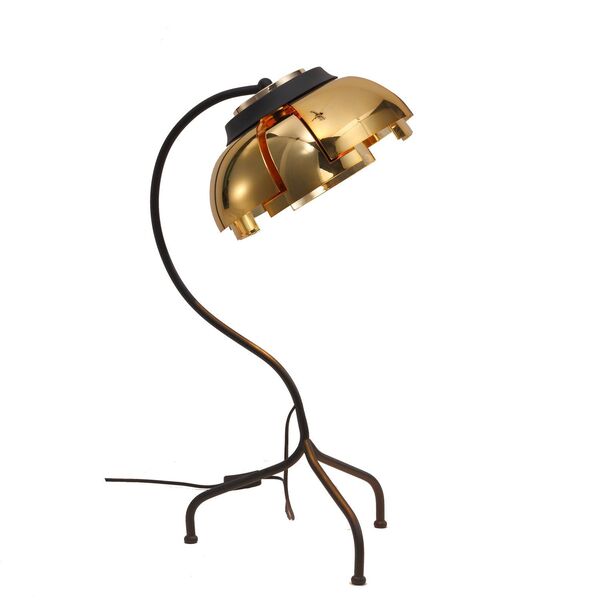 Настольная лампа ST-Luce Loto [Черный/Золото E27 1*40W]