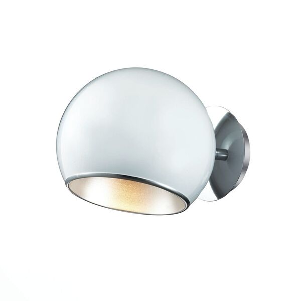 Бра ST-Luce Hi-tech [Хром/Белый, Серебристый E27 1*60W]