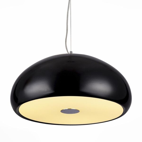 Светильник подвесной ST-Luce [Хром/Черный, Белый E27 3*60W]