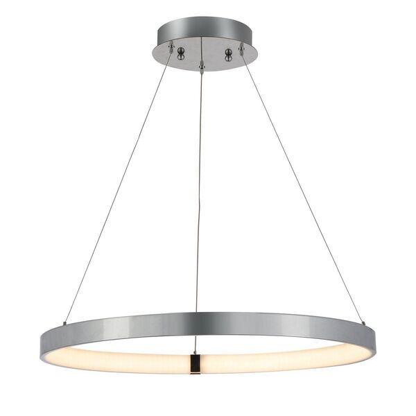 Люстра подвесная ST-Luce Facilita [Хром/Белый, Хром LED 1*24W]