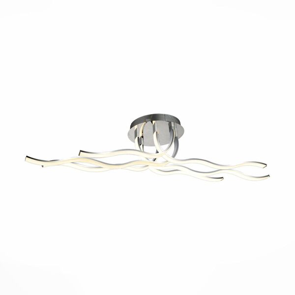 Люстра потолочная ST-Luce Presa [Хром/Белый, Хром LED 6*15,6W]