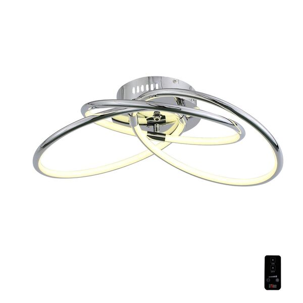Люстра потолочная ST-Luce Poranco [Хром/Хром, Белый LED 3*24W]
