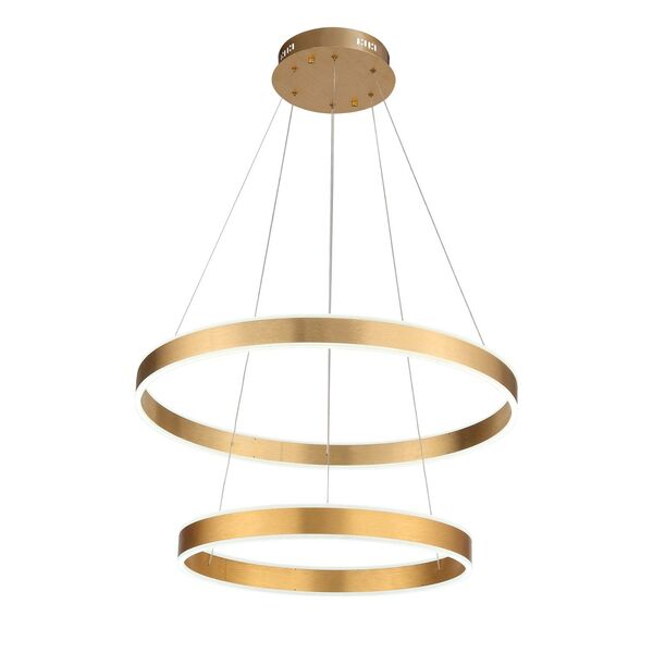 Люстра подвесная ST-Luce CATENA [Анодированный золотой/Белый LED 4*21,75W]