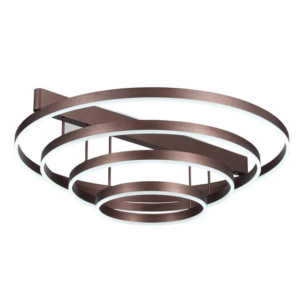 Люстра потолочная ST-Luce CATENA [Анодированный кофейный/Белый LED 4*21W]