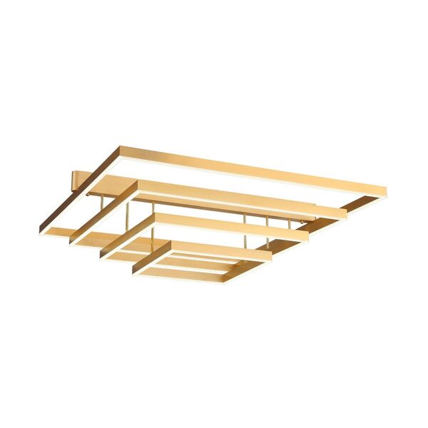 Люстра потолочная ST-Luce Piazza [Анодированный золотой/Белый LED 4*25,5W]