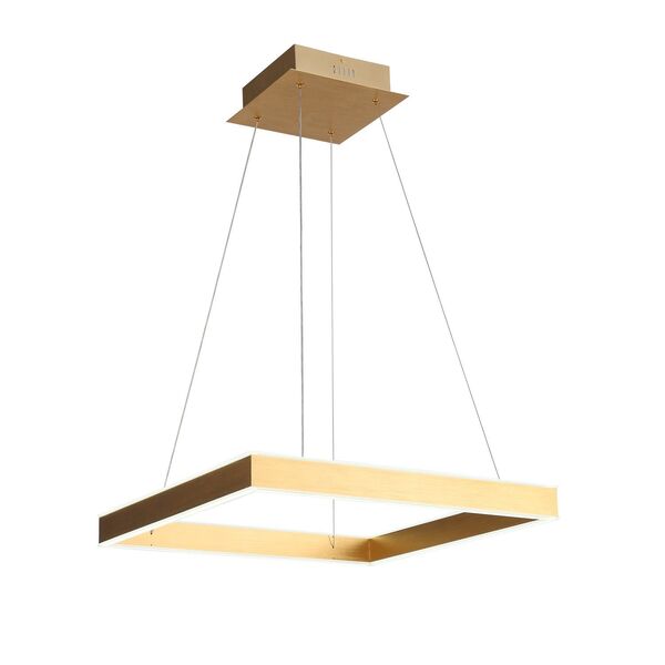 Люстра подвесная ST-Luce Piazza [Анодированный золотой/Белый LED 2*24W]