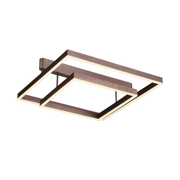 Люстра потолочная ST-Luce Piazza [Анодированный кофейный/Белый LED 2*20,5W]